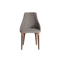 Manhattan Comfort 1013363 Utopia 2.0 Dining Armchair in Grey and Copper